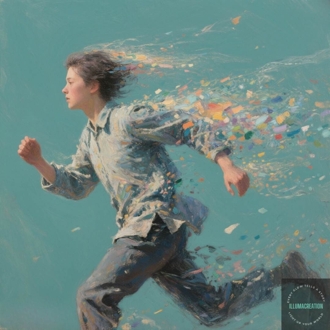 Dad Was Once a Running Boy