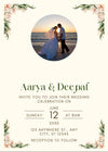 Custom Digital Wedding Invitation – Editable Canva Template | Free with Wedding Sign Purchase