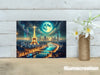 Paris Moonlight Memory – Digital Print | Instant Download