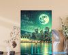 Vancouver Moonlight Memory – Digital Print | Instant Download