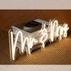 Custom Neon Wedding Sign – Personalized Light Up Name Sign for Wedding or Home Decor